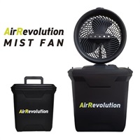 【充電式ミストファン】AirRevolution MIST FAN コードレス充電式