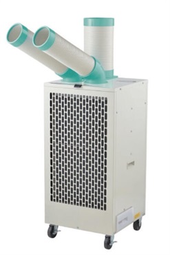 【スポットクーラー】排熱ダクト付きスポットクーラー