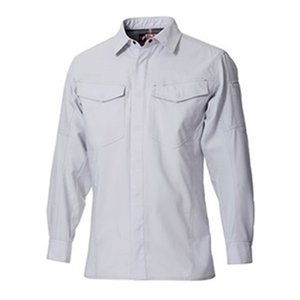 【作業服】スーパーストレッチ　春夏長袖シャツ　AL257