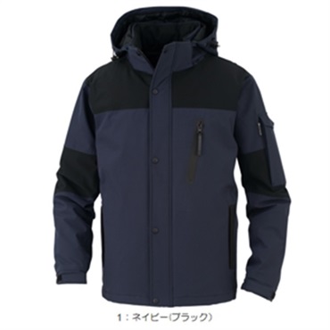 【防寒着】ストレッチ透湿防水防寒ジャケット_DR6800