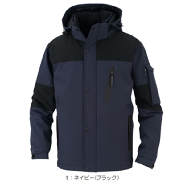 【防寒着】ストレッチ透湿防水防寒ジャケット_DR6800