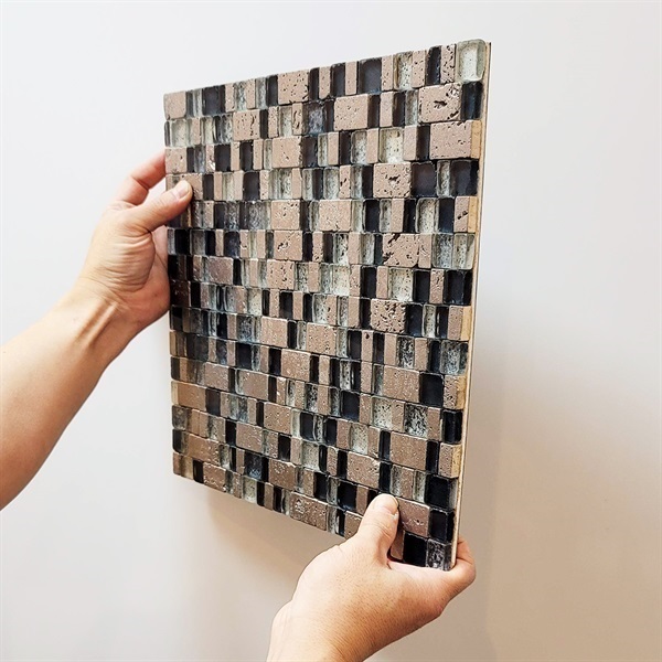 Glass mosaic Ｄ