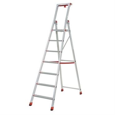 【脚立】上わく付き折りたたみ作業台：安全(トレー・工具穴付　（1.60m）ＣＦ－７　沖縄地域)