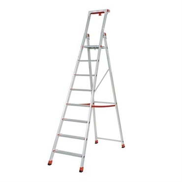 【脚立】上わく付き折りたたみ作業台：安全(トレー・工具穴付　（1.83m）ＣＦ－８　沖縄地域)