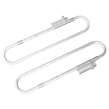 【ベランダステップ】ベランダステップ：安全(オプション：一体型手すり（２本１セット）　本土)