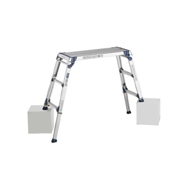 【脚立】脚伸縮式足場台　PXGE-710WX