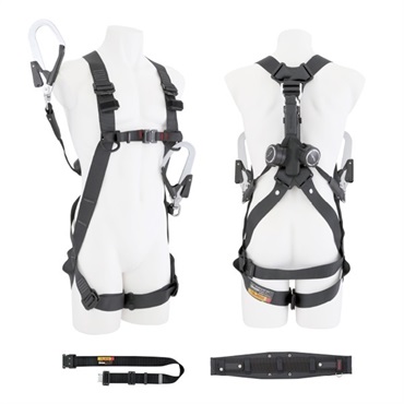 【期間限定】ハーネスダブルランヤードM 3点セット