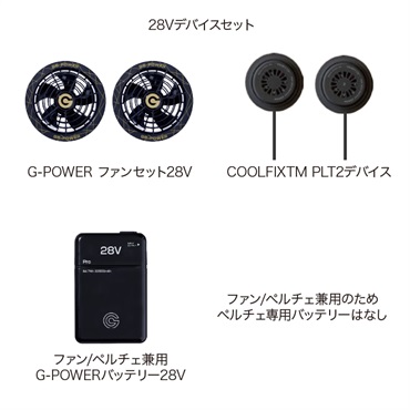 【ペルチェ・空調服/付属品】28Vデバイス３点セット