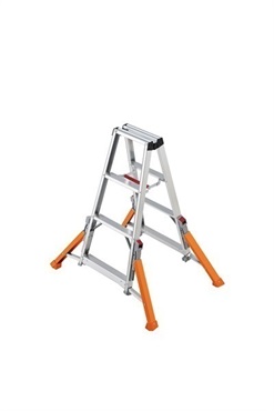 【脚立】アウトリガー　ハチ式