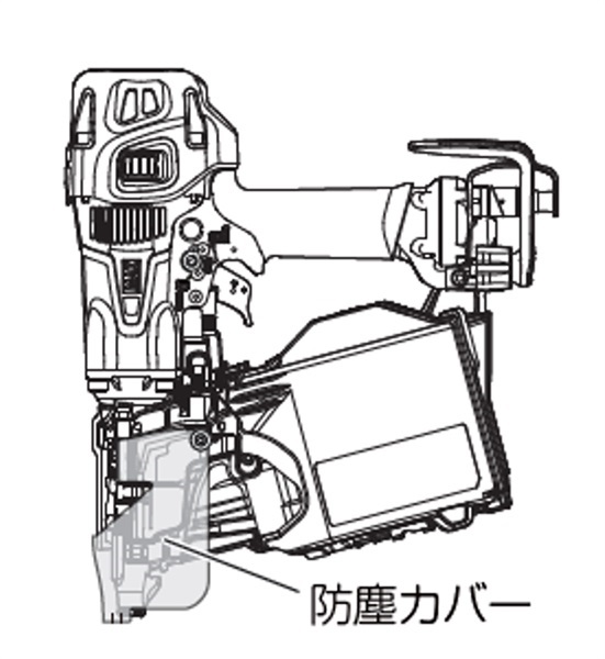 【マキタ】安全カバー交換セット　高圧エア釘打機90㎜用　