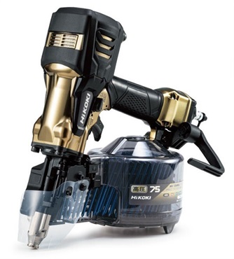 【ハイコーキ】高圧ロール釘打機　NV75HRA(S)